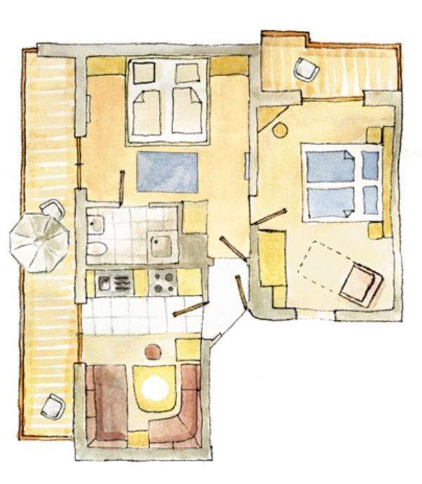 Gaestehaus Hagen ไรท์อิมวิงเคอ ภายนอก รูปภาพ
